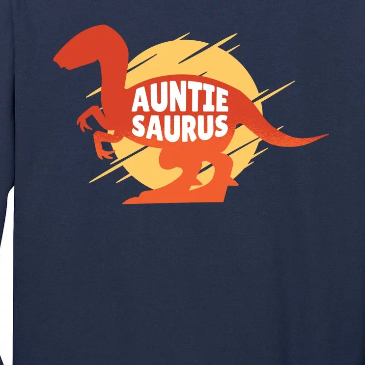 Auntie Saurus Tall Long Sleeve T-Shirt