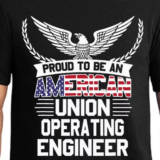 American Union Operating Engineer Pride Pajama Set