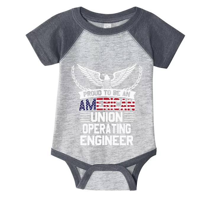 American Union Operating Engineer Pride Infant Baby Jersey Bodysuit