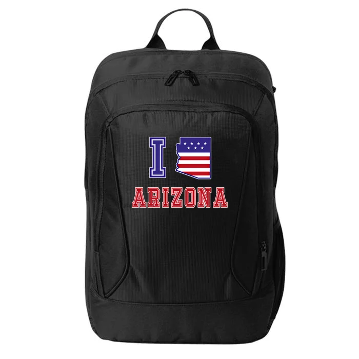 Arizona Usa Patriotic Usa Flag I Love Arizona Gift City Backpack