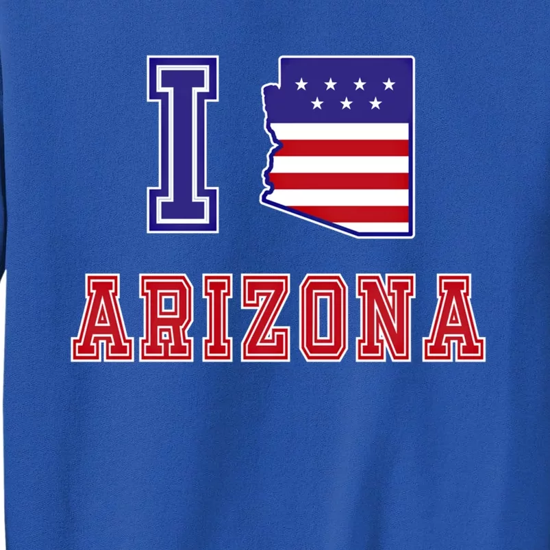 Arizona Usa Patriotic Usa Flag I Love Arizona Gift Sweatshirt