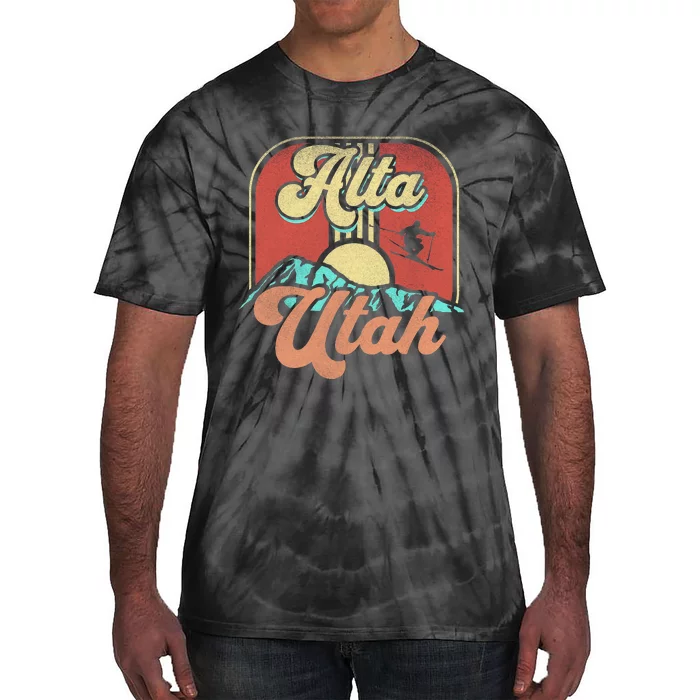 Alta Utah Ski Outdoors Tie-Dye T-Shirt