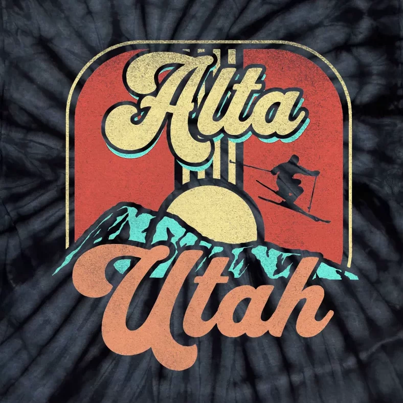 Alta Utah Ski Outdoors Tie-Dye T-Shirt