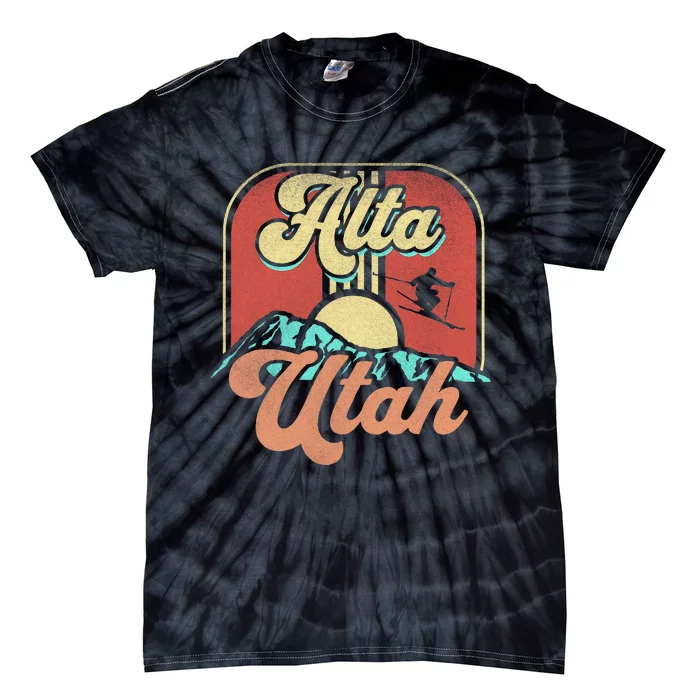 Alta Utah Ski Outdoors Tie-Dye T-Shirt