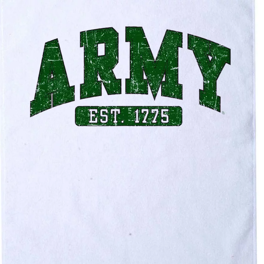 Army United States Military Retro Officially Platinum Collection Golf Towel