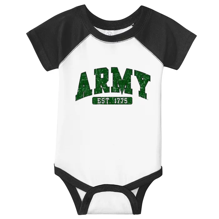 Army United States Military Retro Officially Infant Baby Jersey Bodysuit