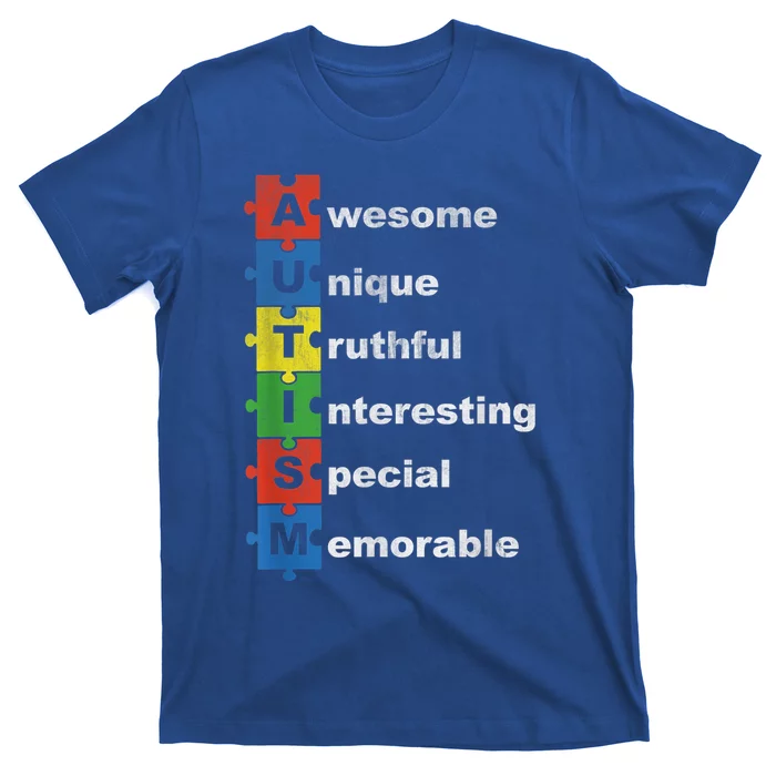 Awesome Unique Special Autism Awareness  Wo Shirt T-Shirt