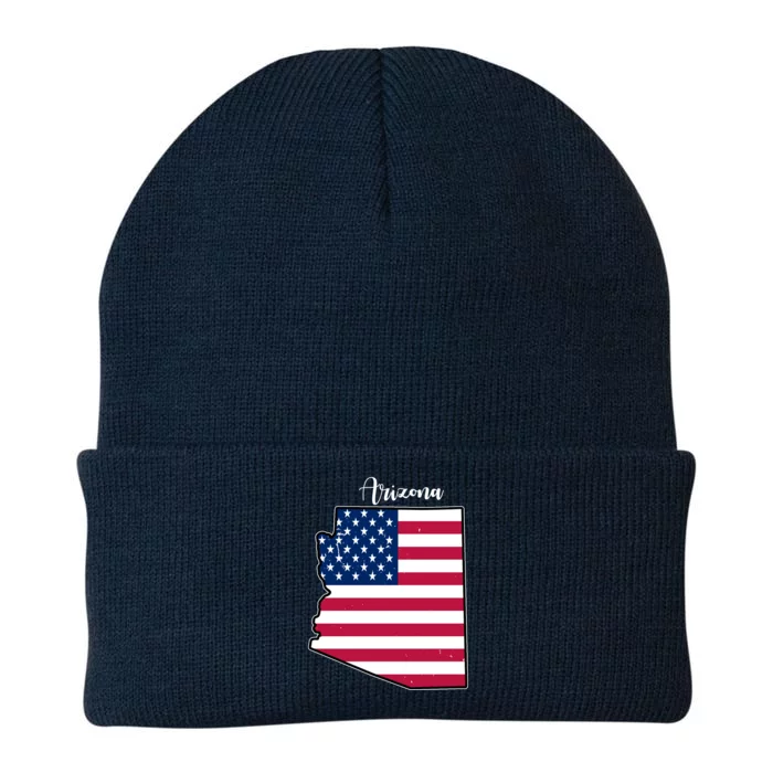 Arizona United States Map Knit Cap Winter Beanie