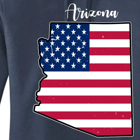 Arizona United States Map Women's Pullover Hoodie