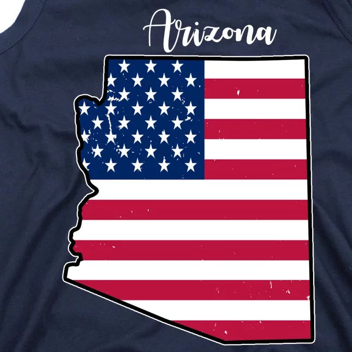 Arizona United States Map Tank Top