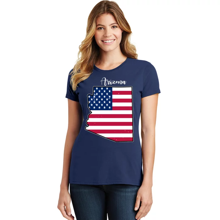 Arizona United States Map Women's T-Shirt