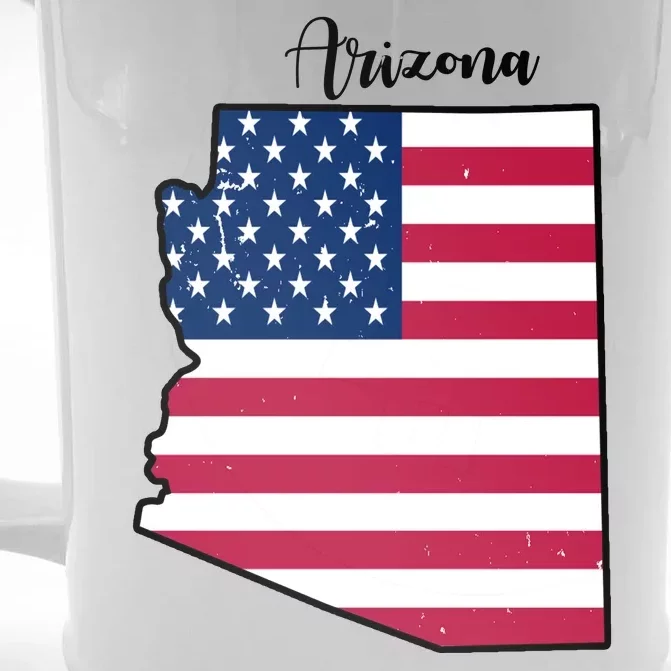 Arizona United States Map Front & Back Beer Stein