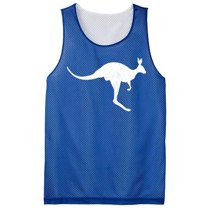 Aussie Kangaroo Mesh Reversible Basketball Jersey Tank