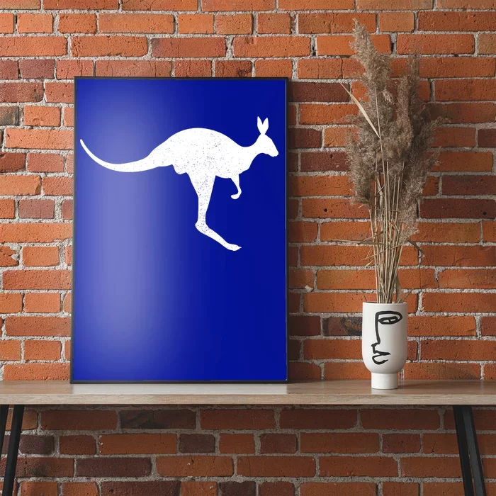 Aussie Kangaroo Poster