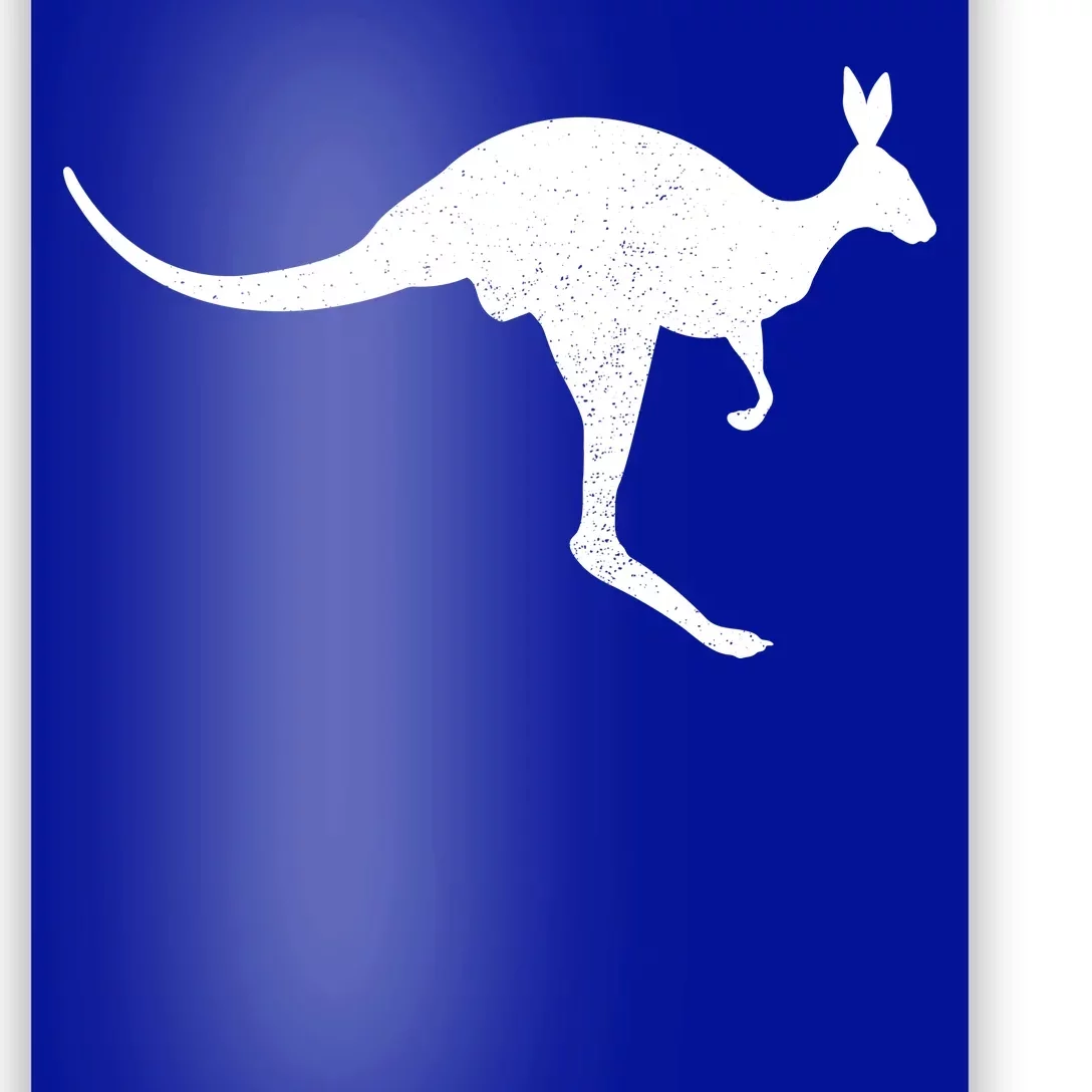 Aussie Kangaroo Poster