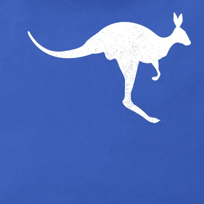 Aussie Kangaroo Zip Tote Bag