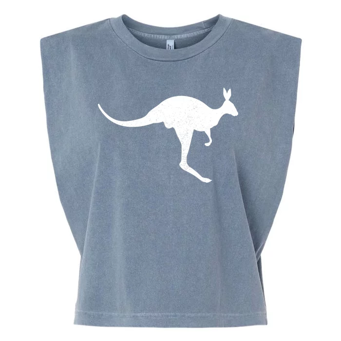 Aussie Kangaroo Garment-Dyed Women's Muscle Tee