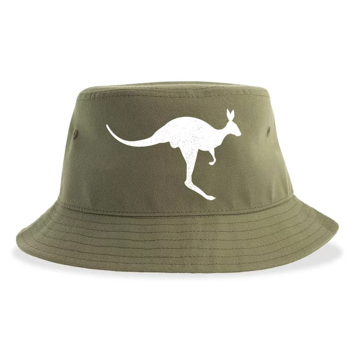 Aussie Kangaroo Sustainable Bucket Hat