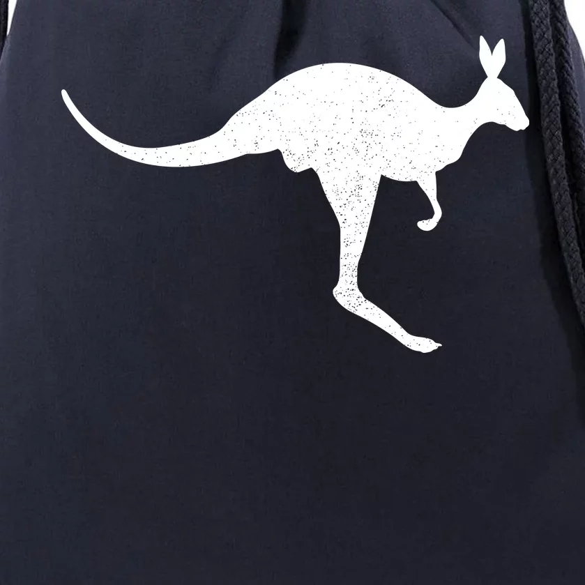 Aussie Kangaroo Drawstring Bag