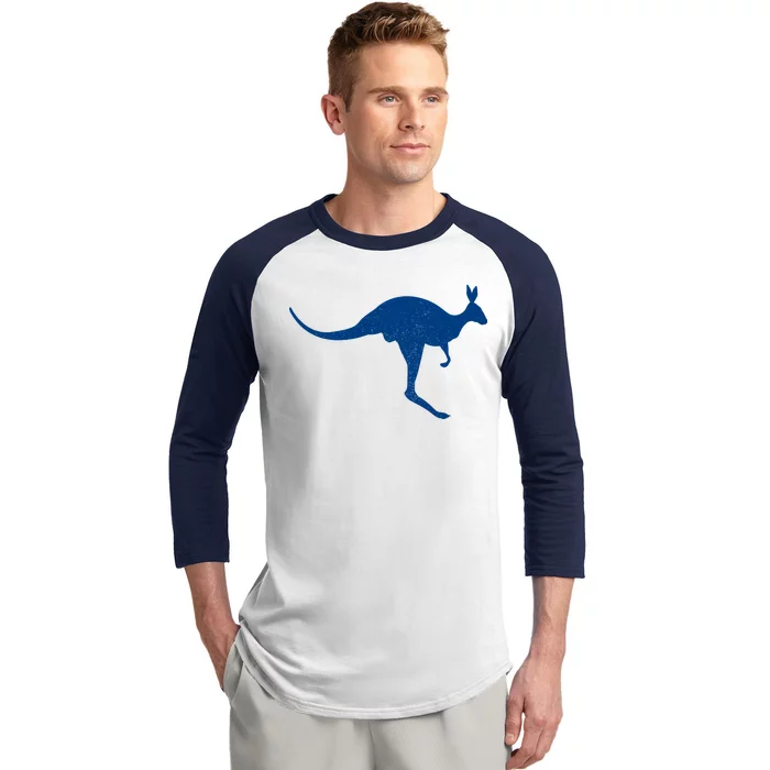 Aussie Kangaroo Baseball Sleeve Shirt