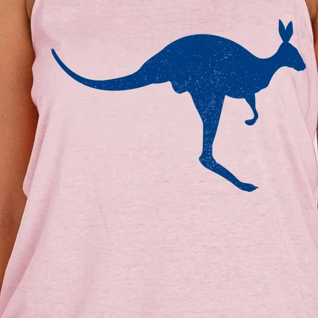 Aussie Kangaroo Women's Knotted Racerback Tank