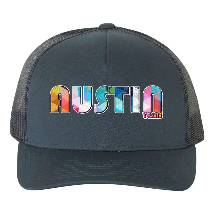 Austin Texas Yupoong Adult 5-Panel Trucker Hat