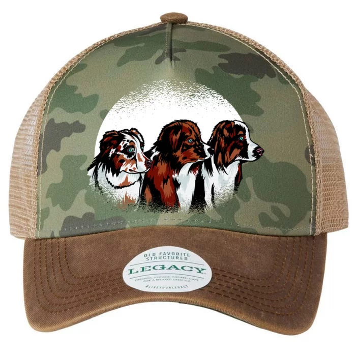 Australian Shepherd Dogs Legacy Tie Dye Trucker Hat