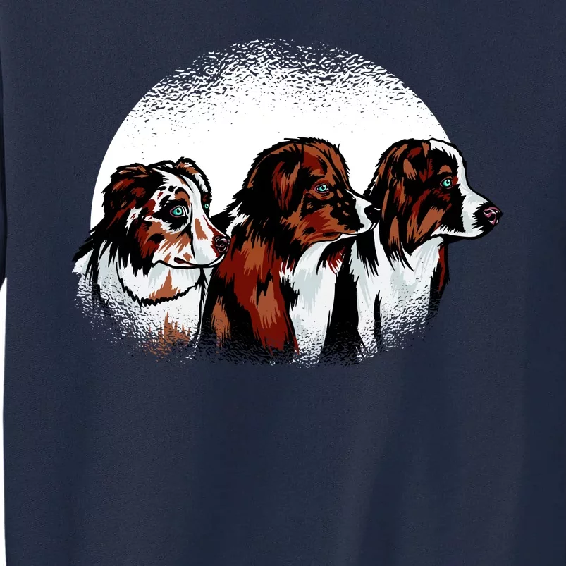 Australian Shepherd Dogs Tall Sweatshirt