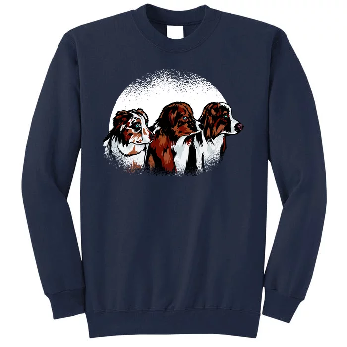 Australian Shepherd Dogs Tall Sweatshirt