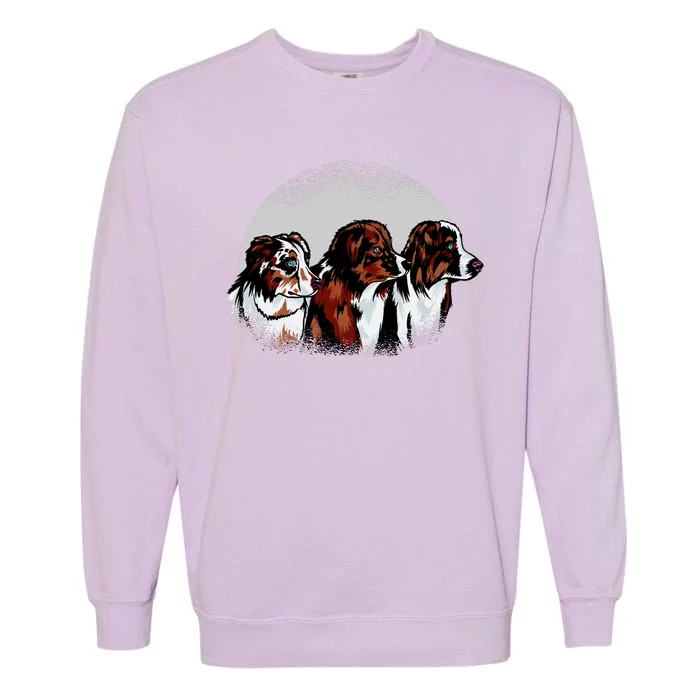 Australian Shepherd Dogs Garment-Dyed Sweatshirt