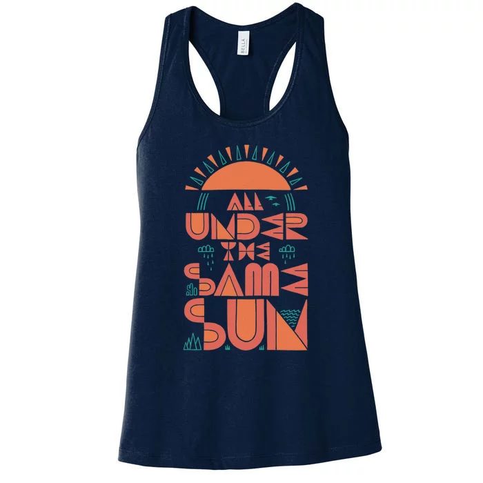 All Under The Same Sun Women's Racerback Tank