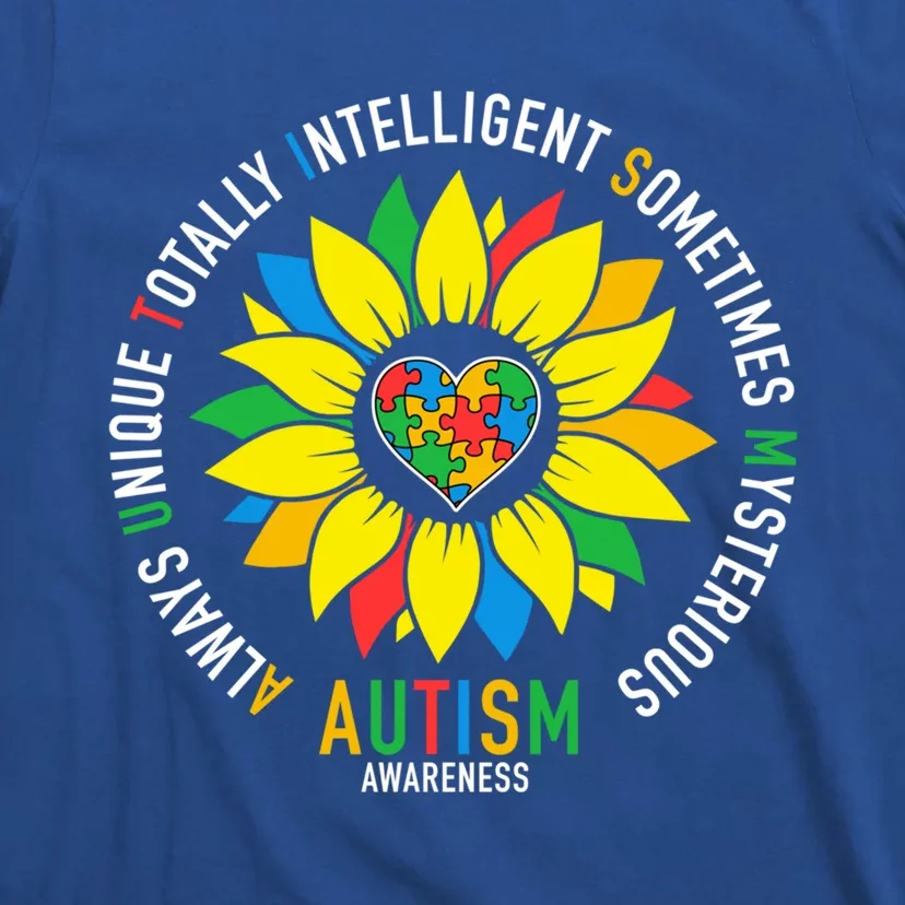 Always Unique Totally Intelligent Sometimes Mysterious Great Gift T-Shirt