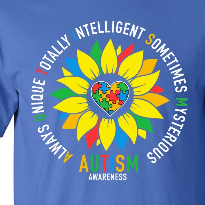 Always Unique Totally Intelligent Sometimes Mysterious Great Gift Tall T-Shirt