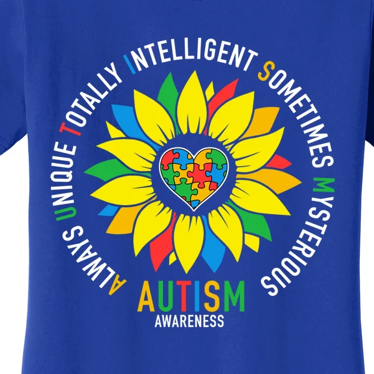 Always Unique Totally Intelligent Sometimes Mysterious Great Gift Women's T-Shirt