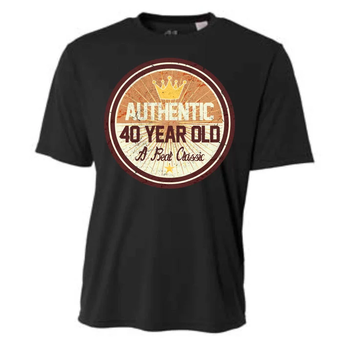 Authentic 40 Year Old Classic 40th Birthday Cooling Performance Crew T-Shirt