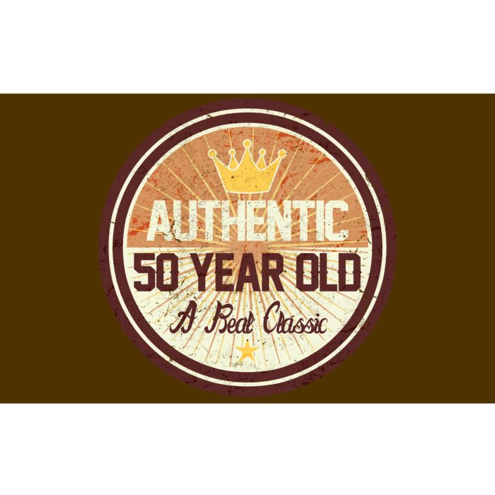 Authentic 50 Year Old Classic 50th Birthday Bumper Sticker