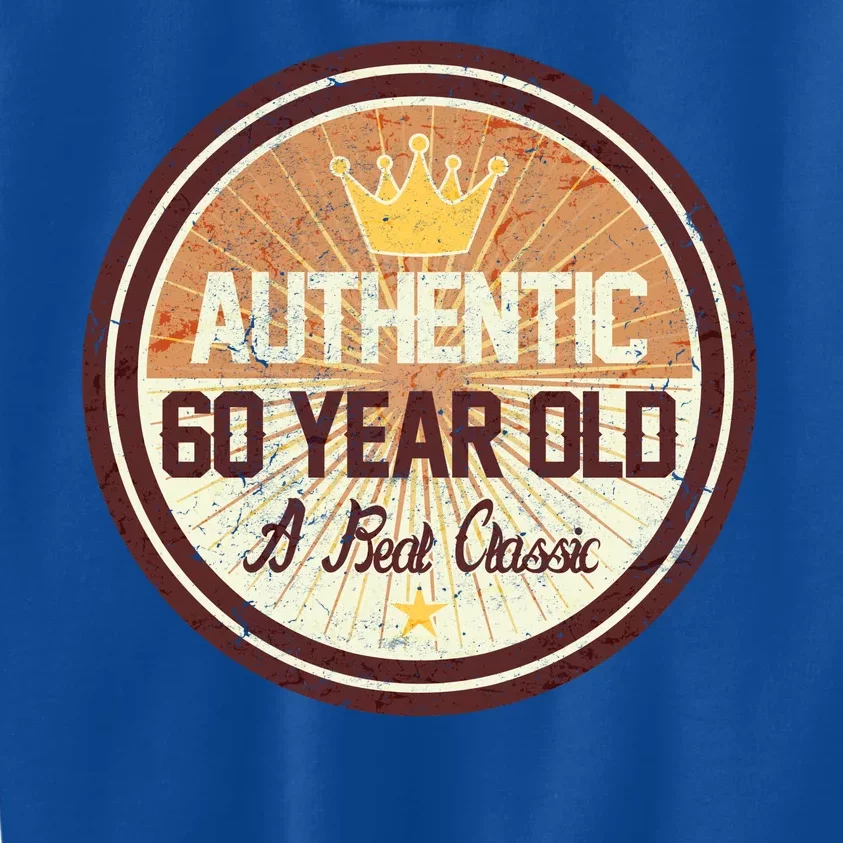 Authentic 60 Year Old Classic 60th Birthday Kids Sweatshirt