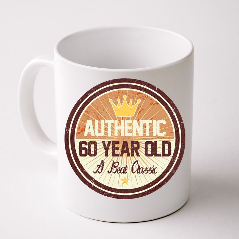 Authentic 60 Year Old Classic 60th Birthday Coffee Mug