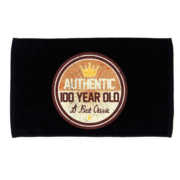 Authentic 90 Year Old Classic 90th Birthday Microfiber Hand Towel