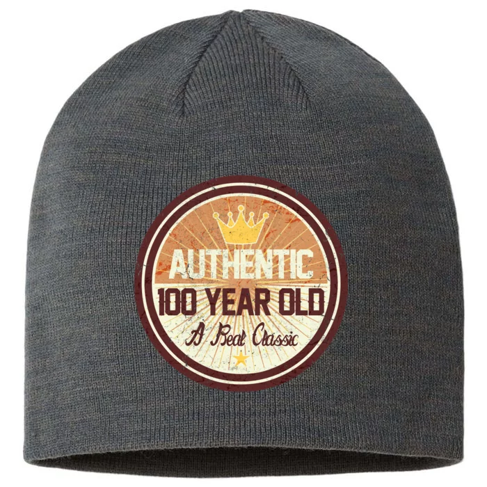 Authentic 90 Year Old Classic 90th Birthday 8 1/2in Sustainable Knit Beanie