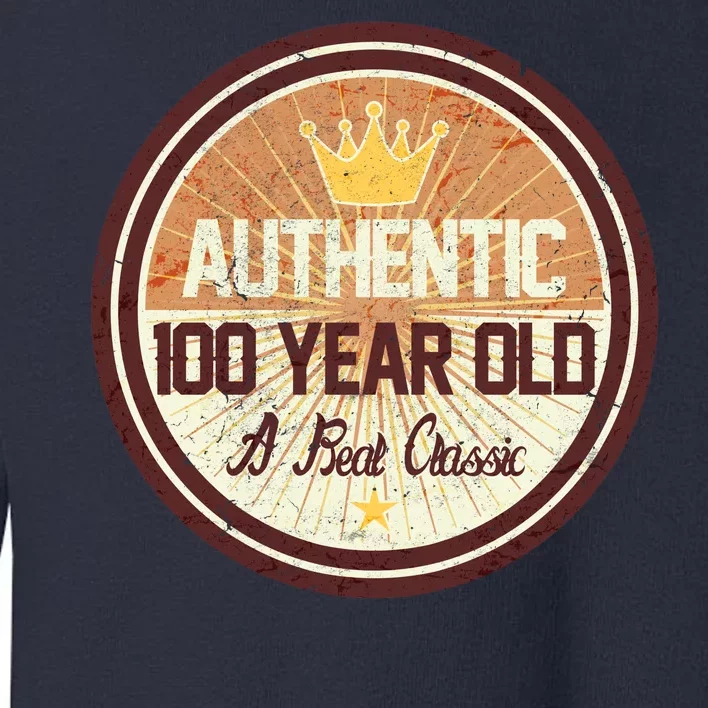 Authentic 90 Year Old Classic 90th Birthday Toddler Sweatshirt