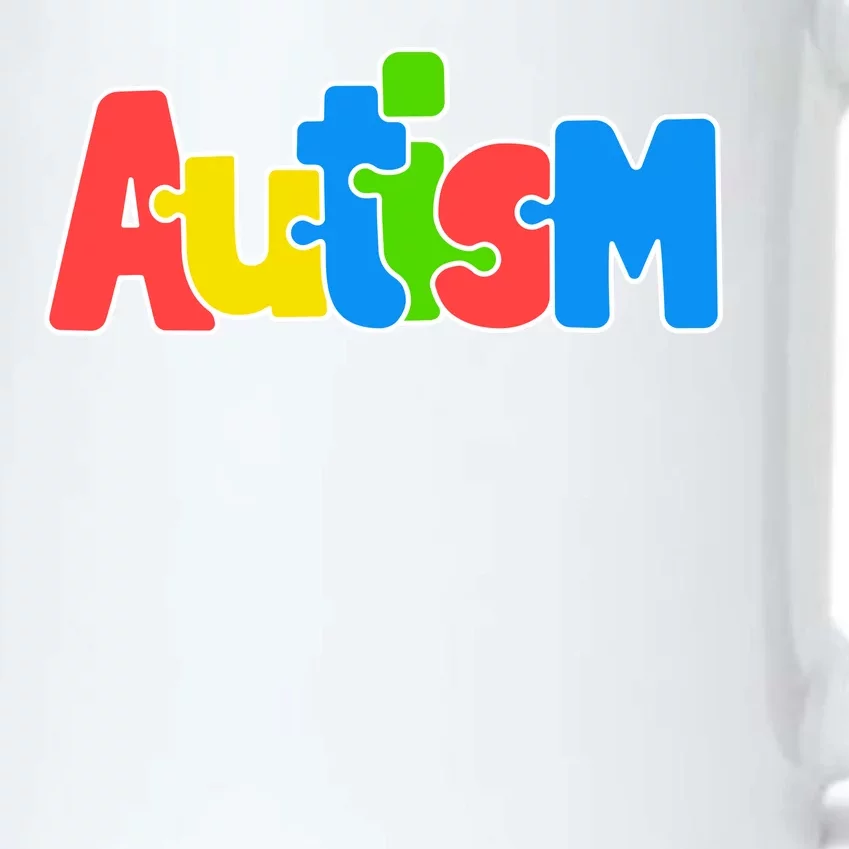 Autism - It's Ok To Be Different Crayons Black Color Changing Mug