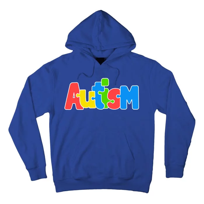 Autism - It's Ok To Be Different Crayons Tall Hoodie