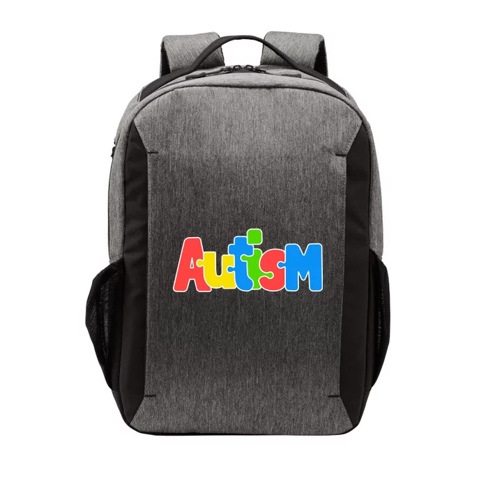 Autism - It's Ok To Be Different Crayons Vector Backpack