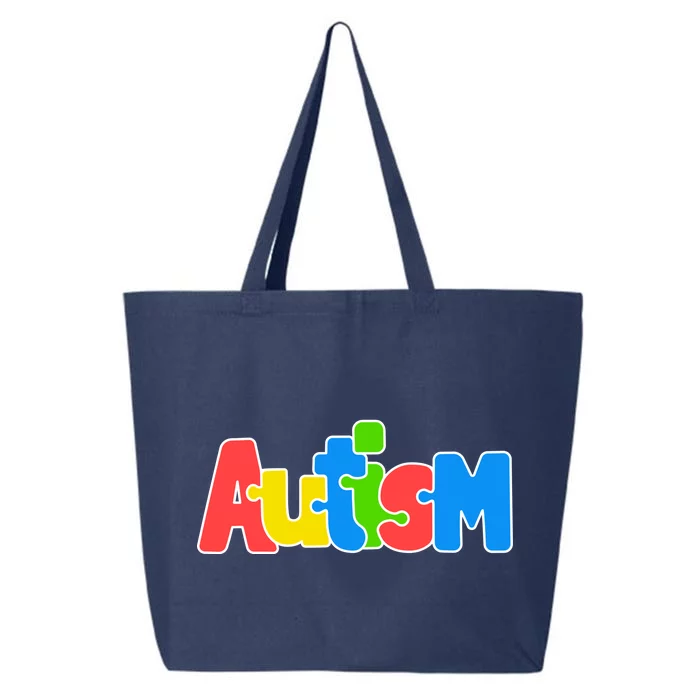 Autism - It's Ok To Be Different Crayons 25L Jumbo Tote