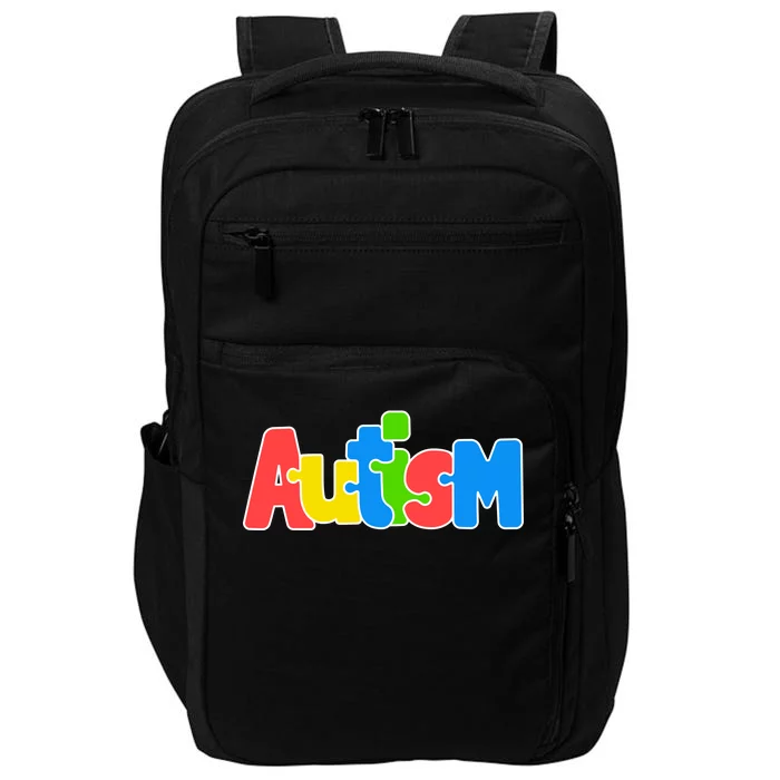 Autism - Love Completes The Puzzle Impact Tech Backpack