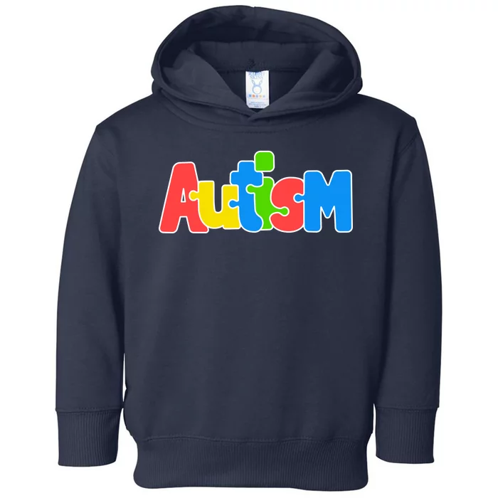 Autism - Love Completes The Puzzle Toddler Hoodie