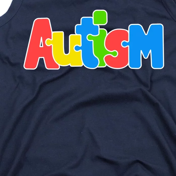 Autism - Love Completes The Puzzle Tank Top