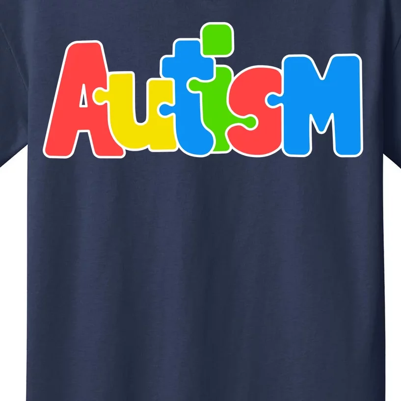 Autism - Love Completes The Puzzle Kids T-Shirt