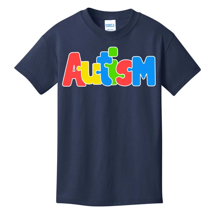 Autism - Love Completes The Puzzle Kids T-Shirt